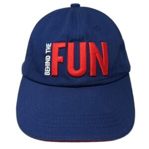 Carnival Baseball Cap Blue Red White One Size Adventures Fun Strapback Hat